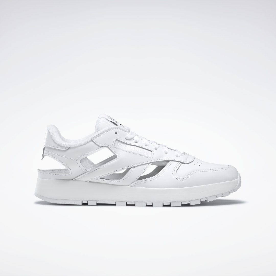 Reebok Maison Margiela Classic Leather DQ Shoes Cloud White / Black / Cloud White (GX5137)