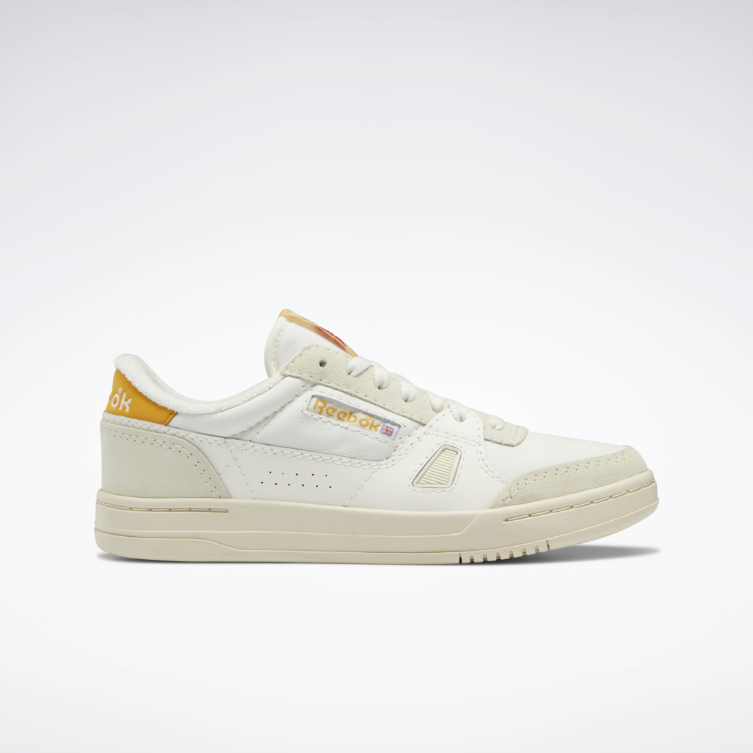 Reebok LT Court Shoes Bright Ochre / Cloud White / Vector Red (GX8908)
