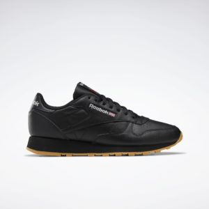 Reebok Classic Leather Shoes Core Black / Pure Grey 5 / Reebok Rubber Gum-03 (GY0954)