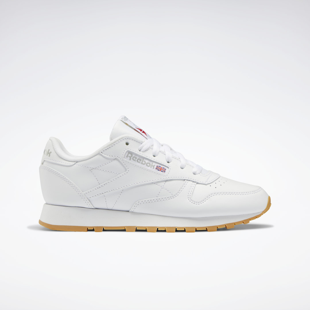 Reebok Classic Leather Shoes Cloud White / Pure Grey 3 / Reebok Rubber Gum-03 (GY0956)