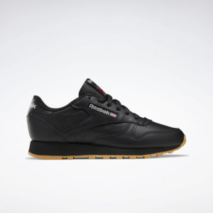 Reebok Classic Leather Shoes Core Black / Pure Grey 5 / Reebok Rubber Gum-03 (GY0961)