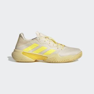 Adidas Barricade Tennis Shoes Ecru Tint / Beam Yellow / Almost Yellow (GY1448)
