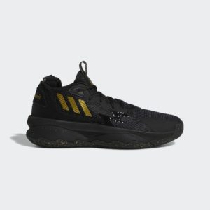 Adidas Dame 8 Core Black / Gold Metallic / Carbon (GY2774)