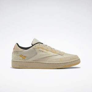 Reebok Looney Tunes Club C 85 Shoes Pebble / Core Black / Bright Ochre (GY4779)