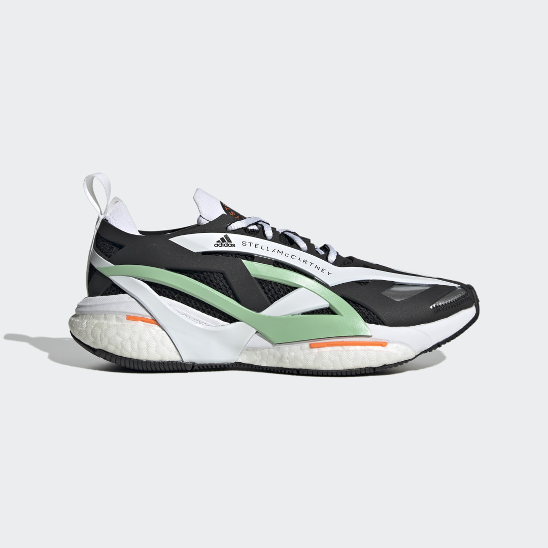Adidas adidas by Stella McCartney SolarGlide Core Black / Cloud White / Bliss Green (GY6096)