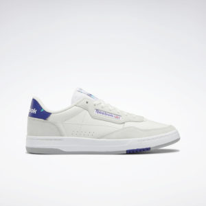 Reebok Court Peak Shoes Pure Grey 3 / Bold Purple / Classic Teal (GY6774)