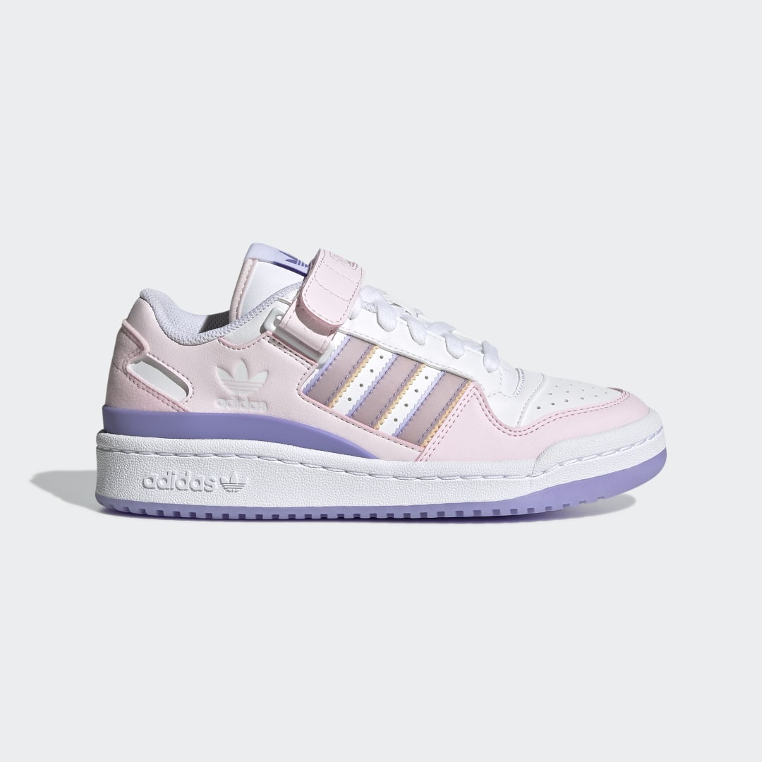 Adidas Forum Low Cloud White / Pulse Amber / Semi Mint Rush (GY8196)