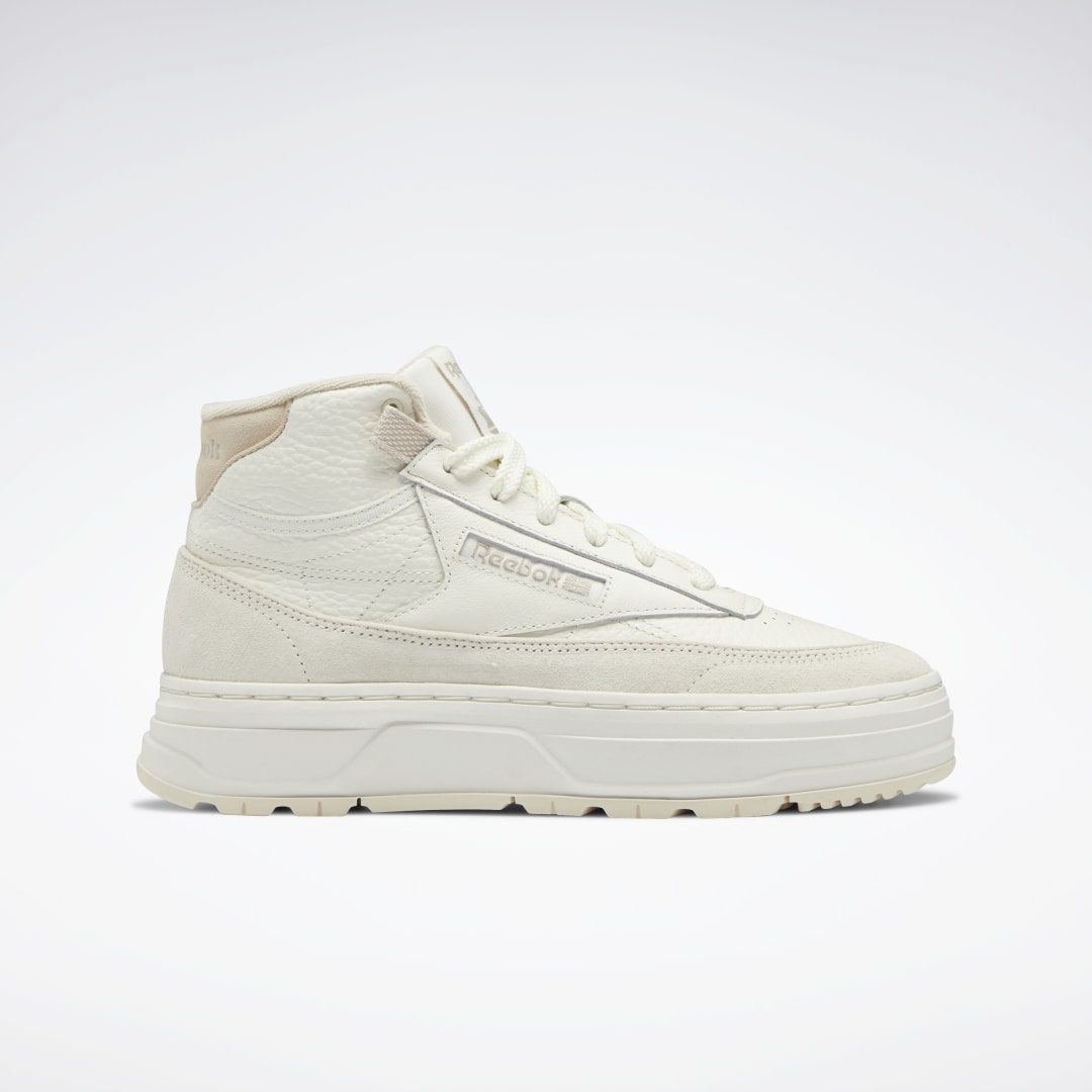 Reebok Club C Geo Mid Shoes Chalk / Alabaster / Modern Beige (GY8781)