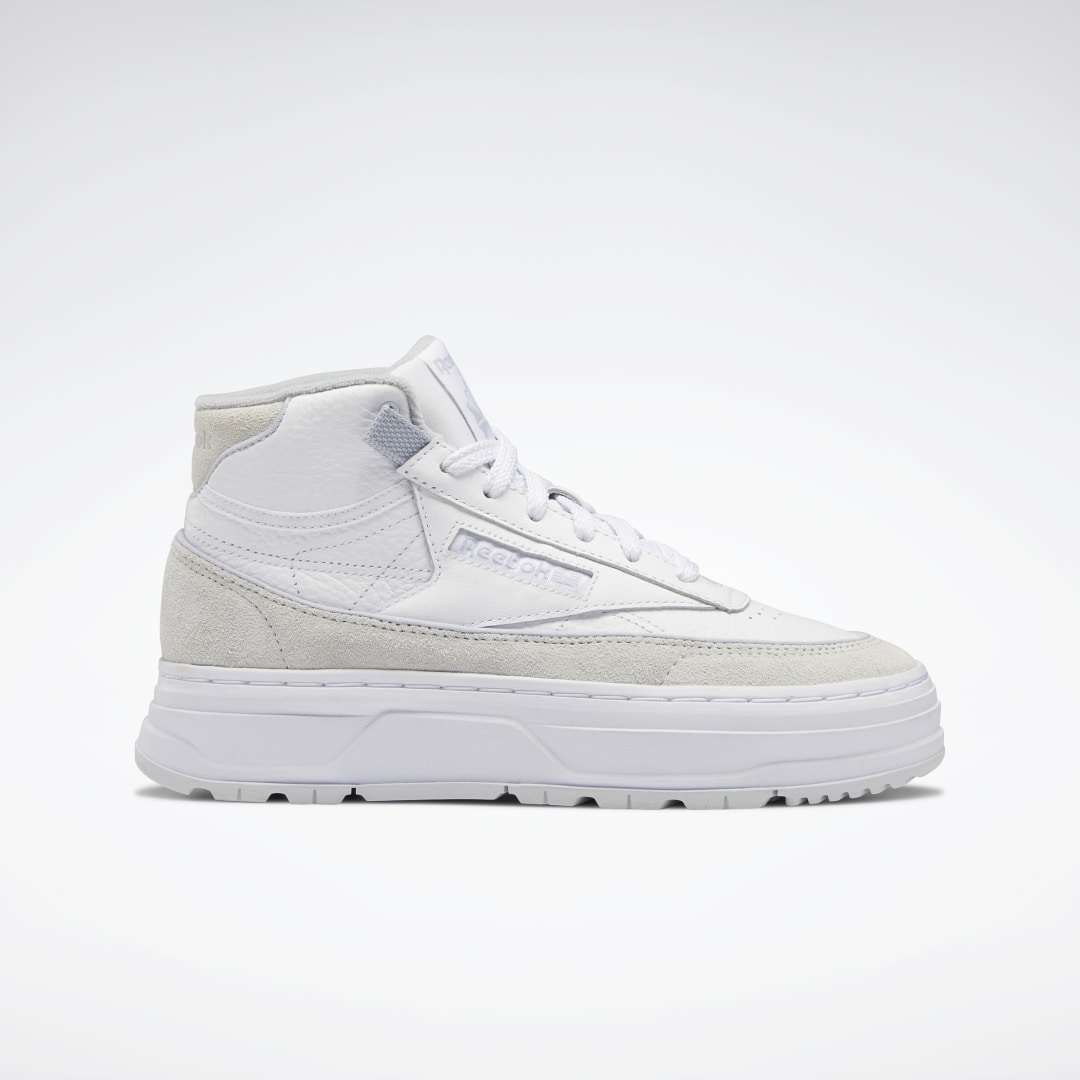 Reebok Club C Geo Mid Shoes Cloud White / Cold Grey / Cold Grey 2 (GY8782)