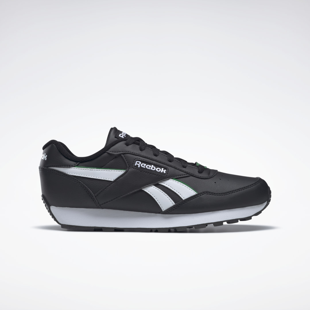 Reebok Rewind Run Shoes Core Black / Glen Green / Cloud White (GY8850)