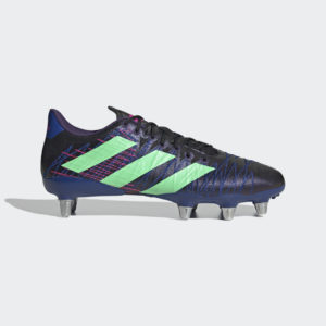 Adidas Kakari Z.1 SG Rugby Boots Core Black / Beam Green / Royal Blue (GZ4159)