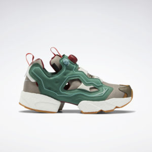 Reebok Billionaire Boys Club Instapump Fury BOOST Shoes Pine Green / Boulder Grey / Triathalon Red (GZ5363)