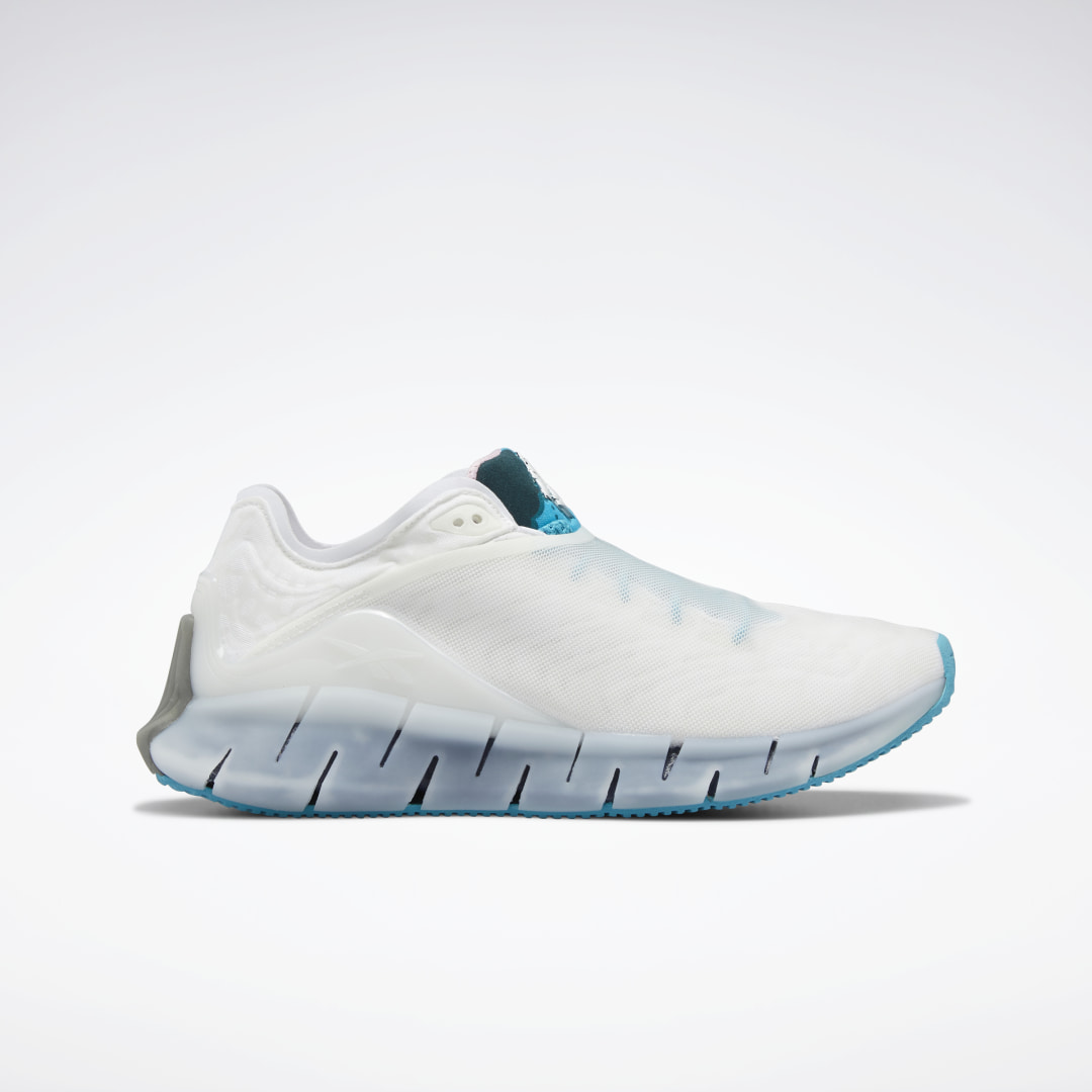 Reebok Ghostbusters Zig Kinetica Shoes White / Feather Blue / Silver Metallic (H03292)