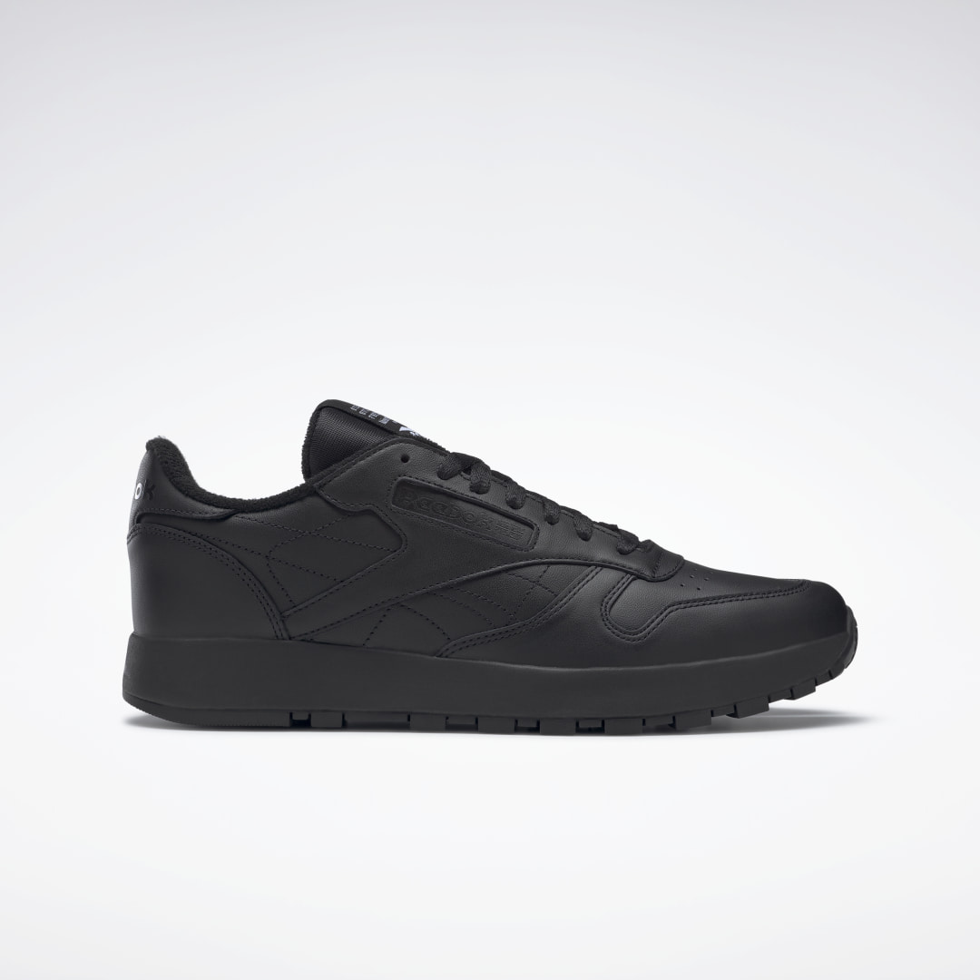 Reebok Maison Margiela Classic Leather Tabi Shoes Black / White / Black (H04864)