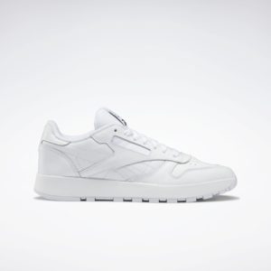 Reebok Maison Margiela Classic Leather Tabi Shoes White / Black / White (H04865)
