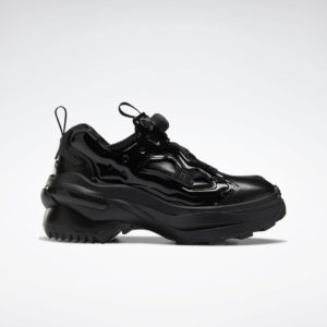 Reebok Maison Margiela Tabi Instapump Fury Oxford Shoes Black / True Grey 8 / Black (H06541)