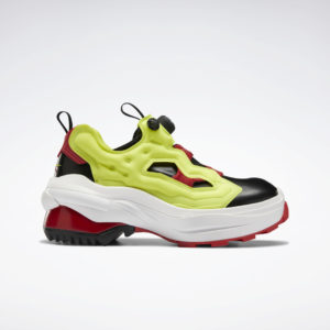Reebok Maison Margiela Tabi Instapump Fury Oxford Shoes Black / Black / Vector Red (H06543)