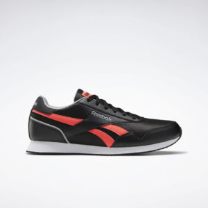 Reebok  Royal Classic Jogger 3.0 Shoes Core Black / Neon Cherry / Pure Grey 4 (H67502)