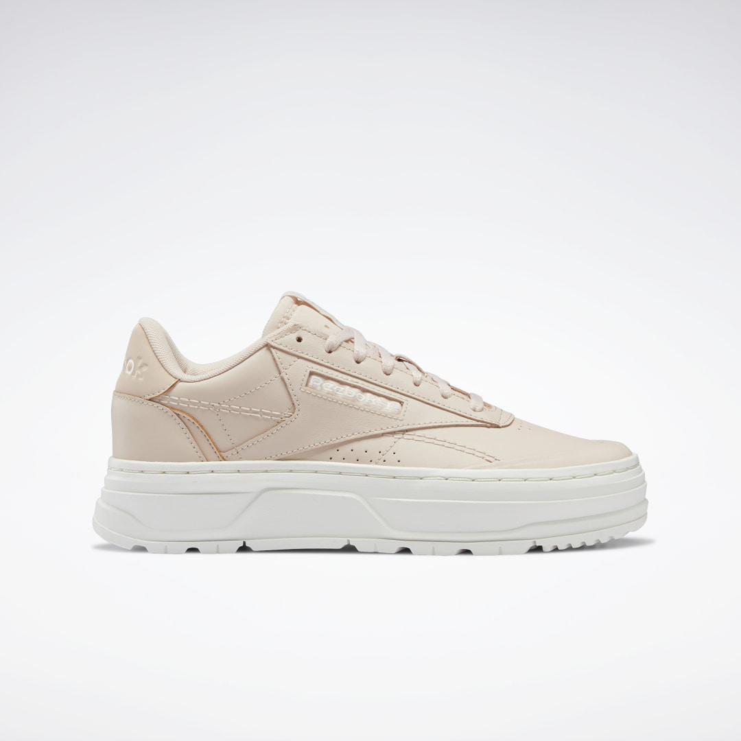 Reebok Club C Double GEO Shoes Soft Ecru / Soft Ecru / Chalk (H69145)
