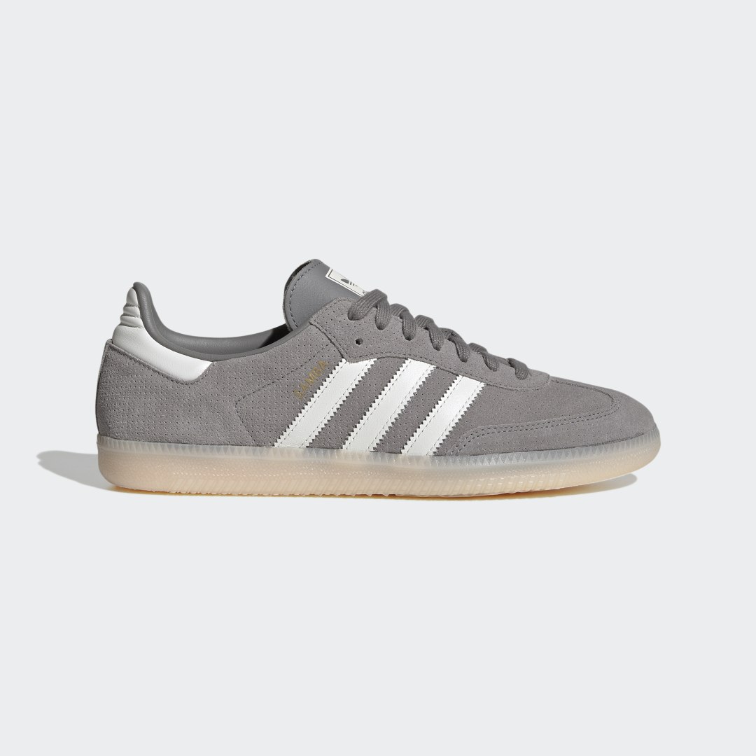 Adidas Samba OG Grey Three / Core White / Bliss Orange (HP7905)
