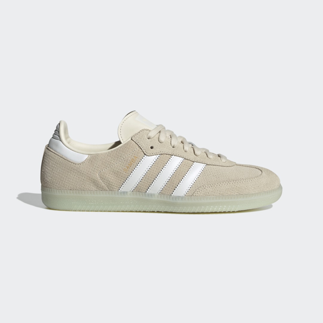 Adidas Samba OG Wonder White / Core White / Linen Green (HP7906)