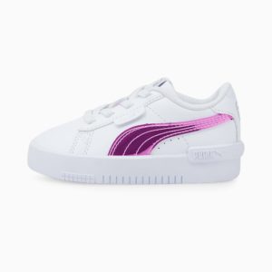 PUMA Jada Holo Babies’ White/Silver (383761-01)