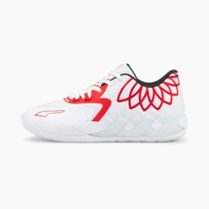 Men’s PUMA Mb.01 Lo White/High Risk Red (376941-10)