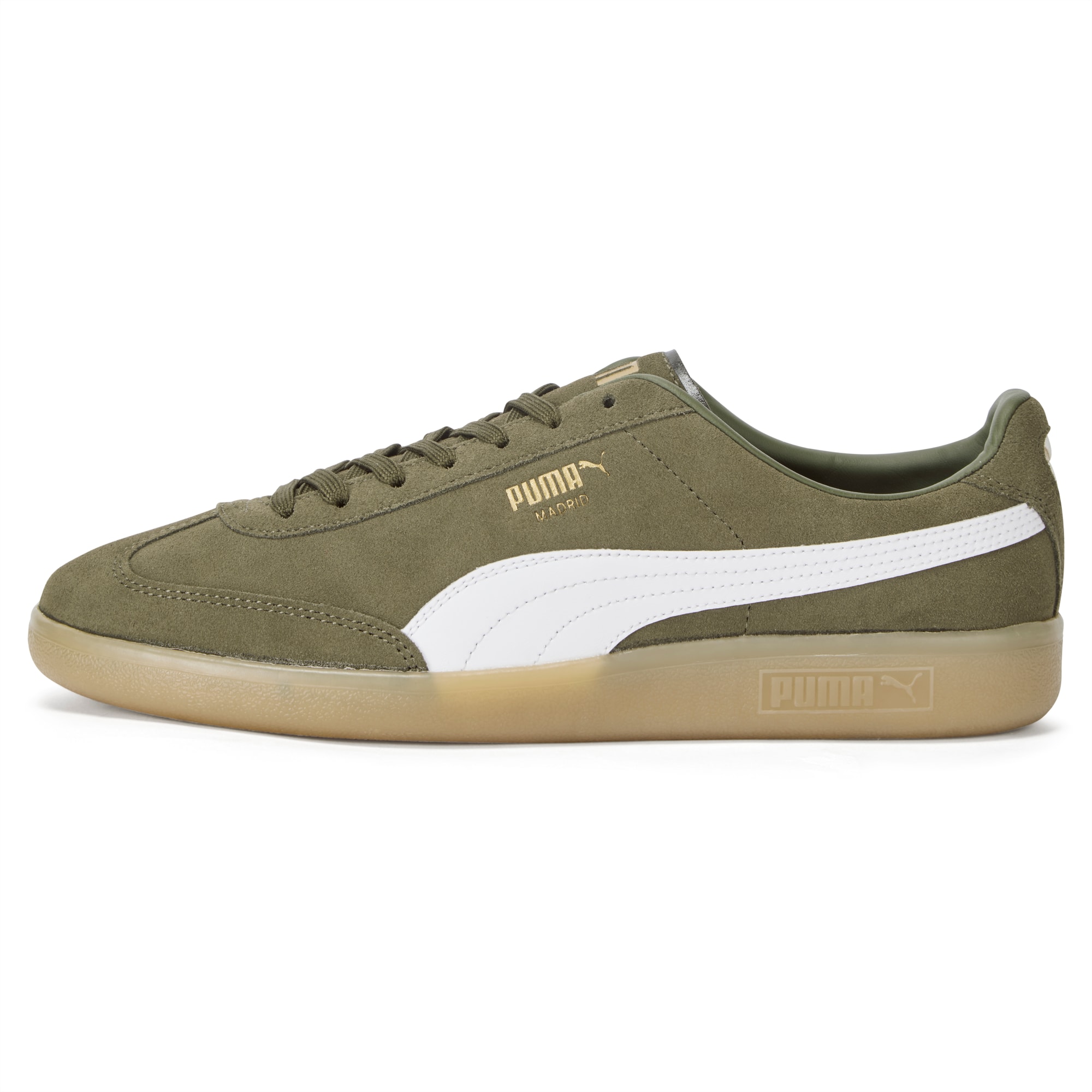 Men’s PUMA Madrid Sd Olive Night/White/Gold (384356-05)