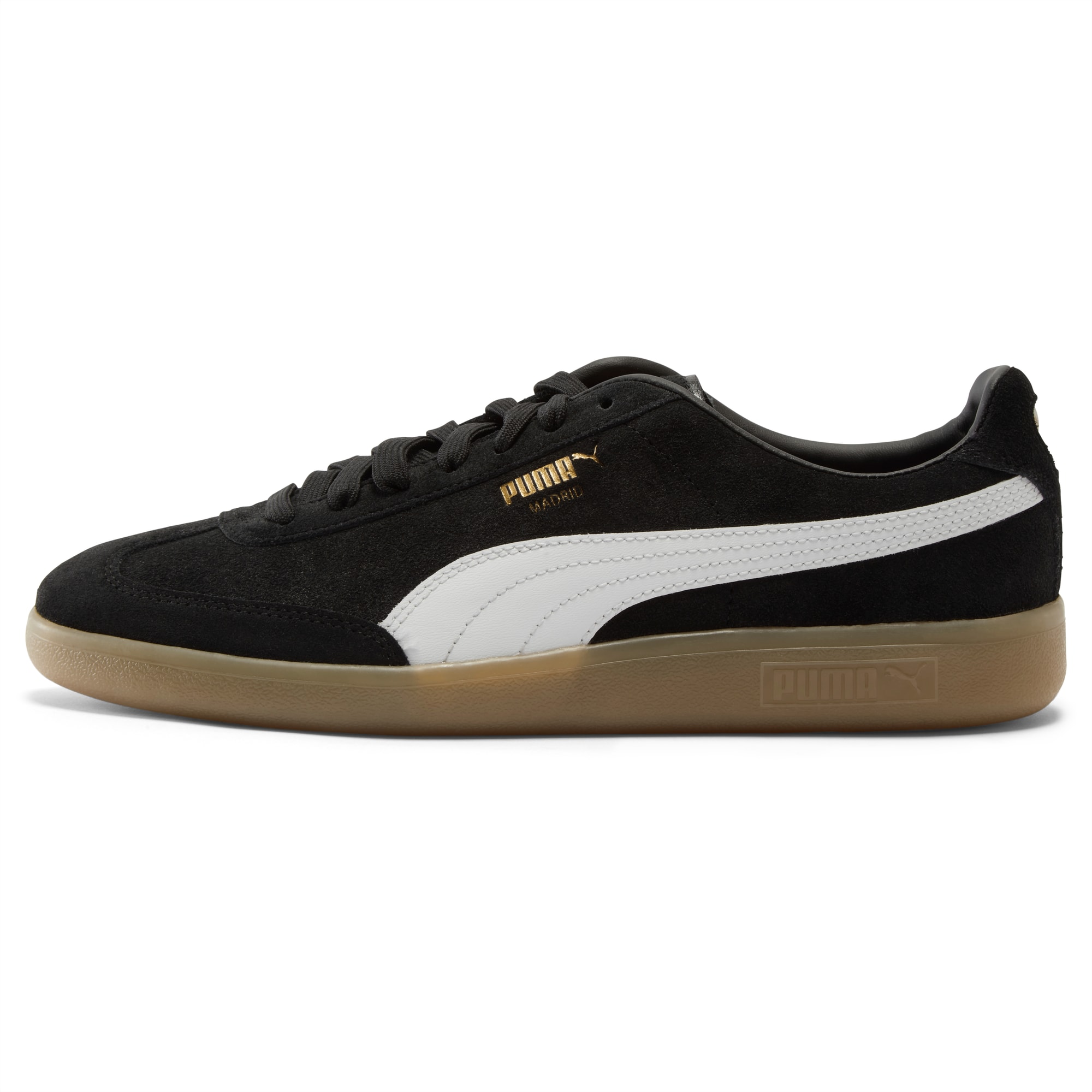 Men’s PUMA Madrid Sd Black/White/Gold (384356-04)