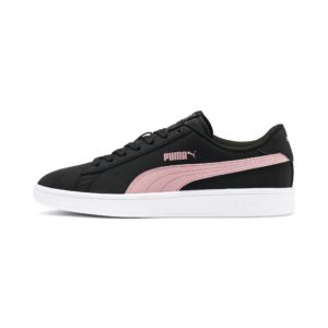 Women’s PUMA Smash V2 Buc Black/Bridal Rose/White (365160-18)