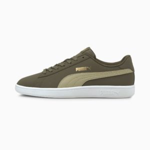 Women’s PUMA Smash V2 Buc Grape Leaf/Spray Green/Gold (365160-47)