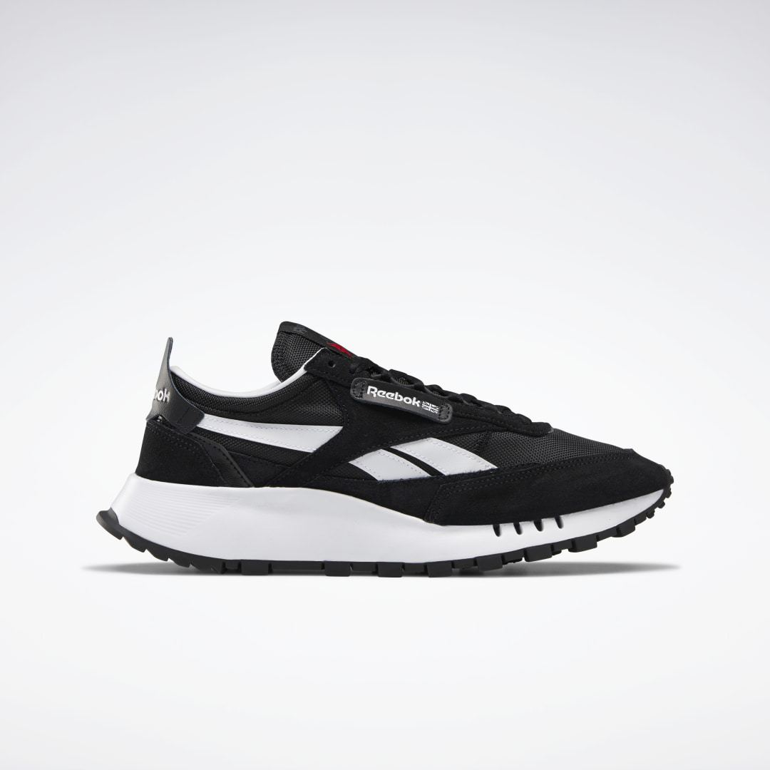Reebok Classic Leather Legacy Shoes Core Black / Cold Grey 7 / Vector Red (S24169)