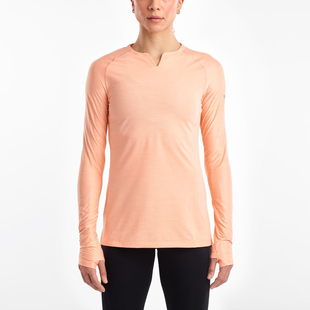 Saucony Breakthru Long Sleeve Orange (SAW800260-PN)