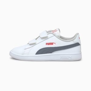 PUMA Smash V2 Kids’ White/Flint Stone (365173-25)
