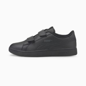 PUMA Smash V2 Kids’ Black/Black (365173-01)