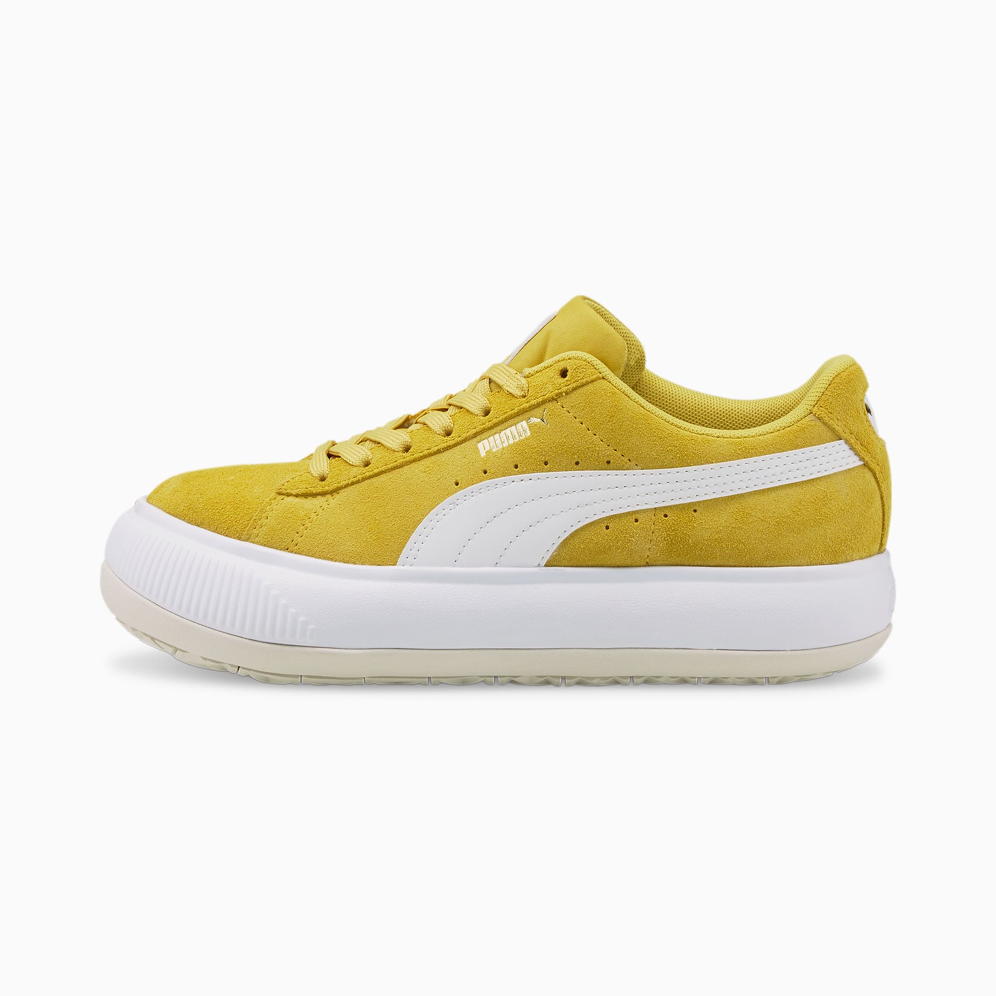 PUMA Suede Mayu Women’ Bamboo/White/Marshmallow (380686-11)