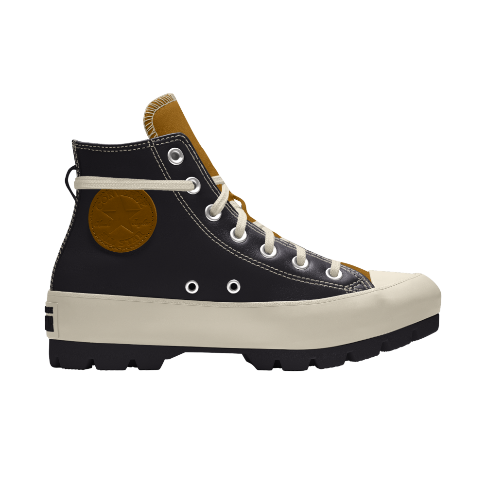 Converse Custom Chuck Taylor All Star Lugged Platform Leather By You (A06687CFA22)