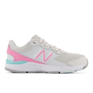 New Balance New Balance Grey/Pink/Blue (YP680PS6)