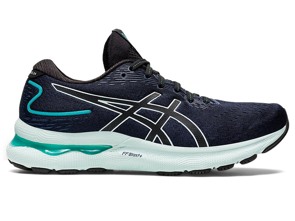 Asics GEL-NIMBUS™ 24 Black/Soothing Sea (1012B201.005)