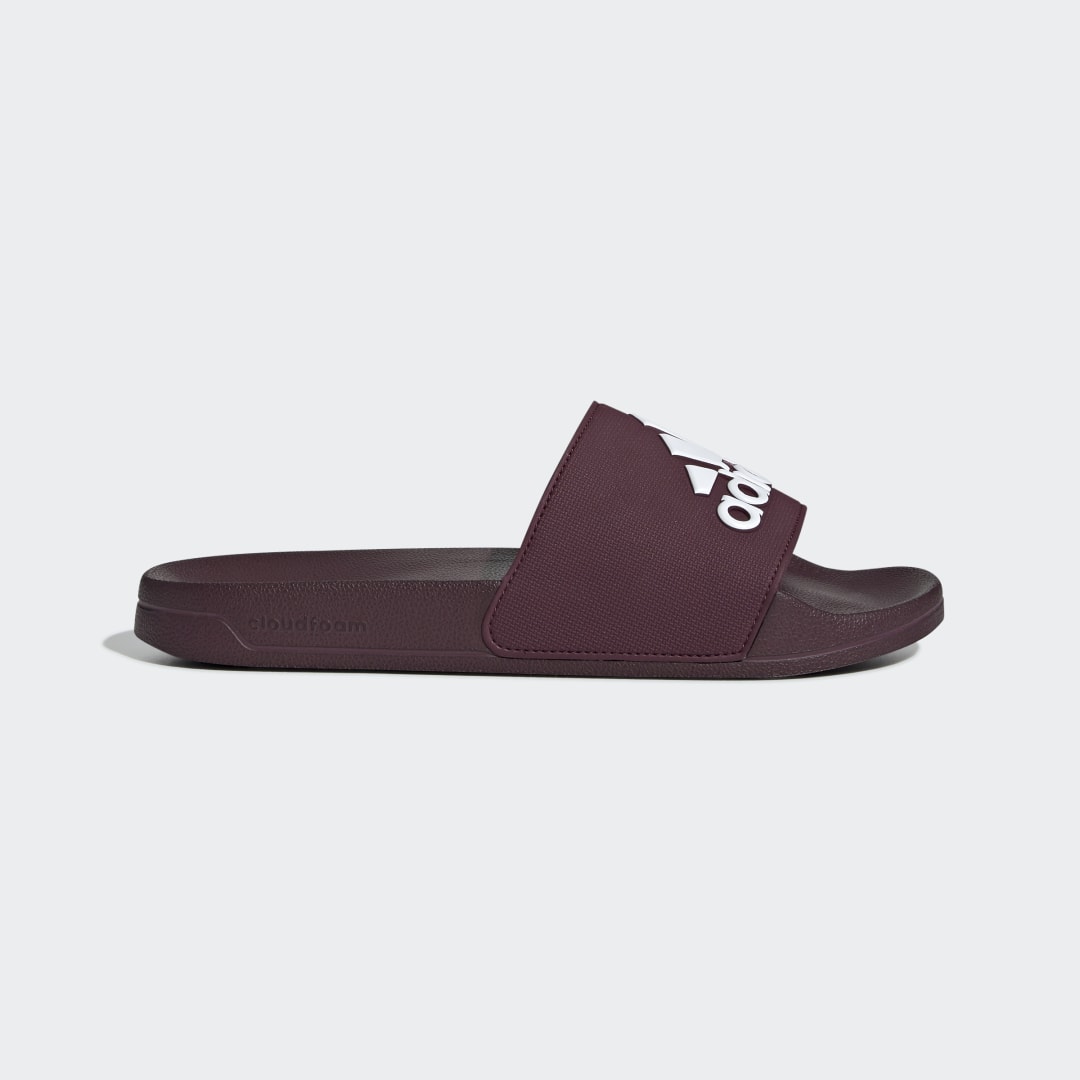 Adidas Adilette Shower Slides Maroon / Cloud White / Maroon (EE7042)