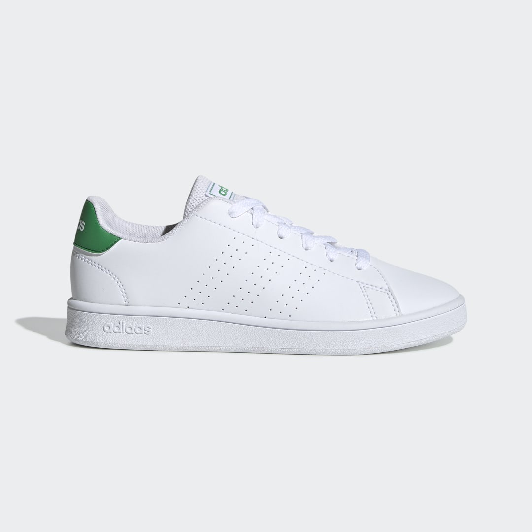 Adidas Advantage Cloud White / Green / Grey Two (EF0213)