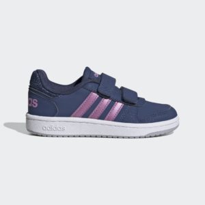 Adidas Hoops 2.0 Tech Indigo / Cherry Metallic / Glory Grey (FW4932)
