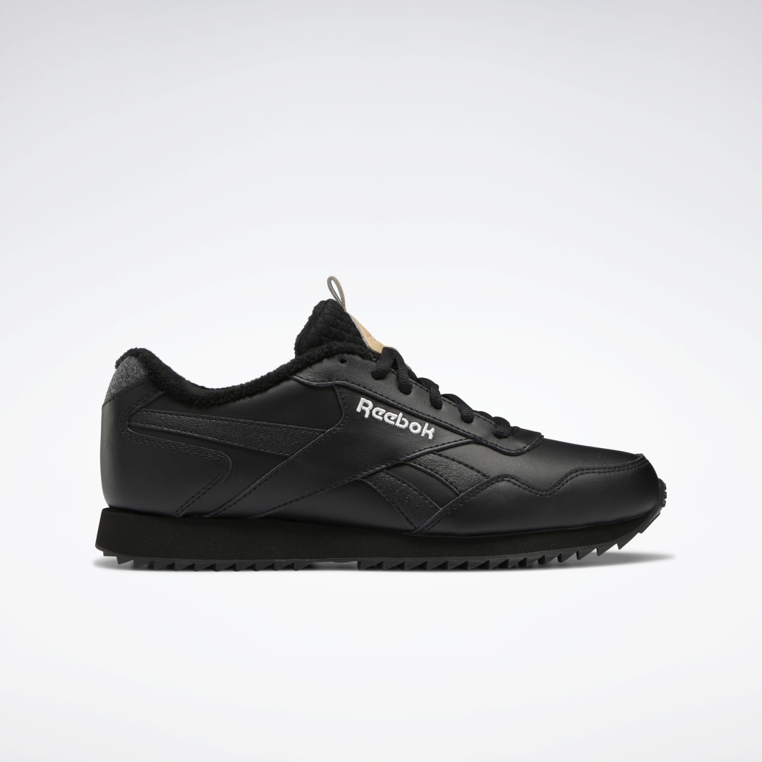 Reebok Royal Glide Ripple Shoes Core Black / Chalk / Sahara (GW3771)
