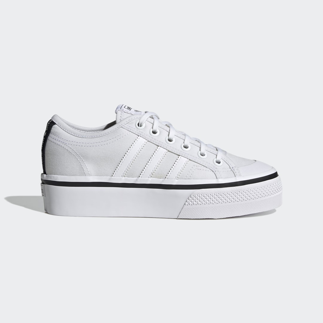 Adidas Nizza Platform Cloud White / Cloud White / Core Black (GW3870)
