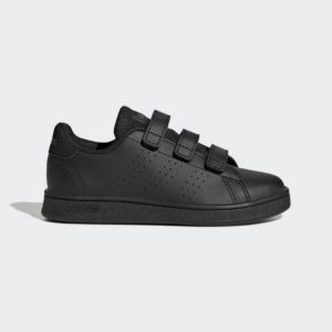 Adidas Advantage Court Lifestyle Hook-and-Loop Core Black / Core Black / Grey Six (GW6490)