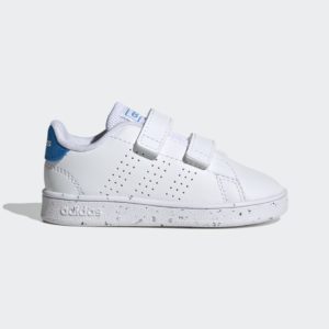 Adidas Advantage Lifestyle Court Two Hook-and-Loop Cloud White / Blue Rush / Core Black (GW6498)