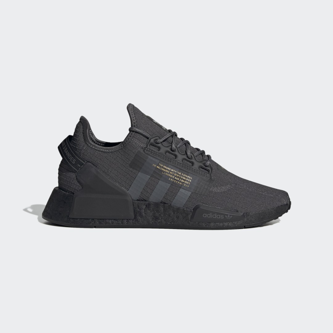 Adidas NMD_R1 V2 Grey Six / Core Black / Gold Metallic (GX6731)