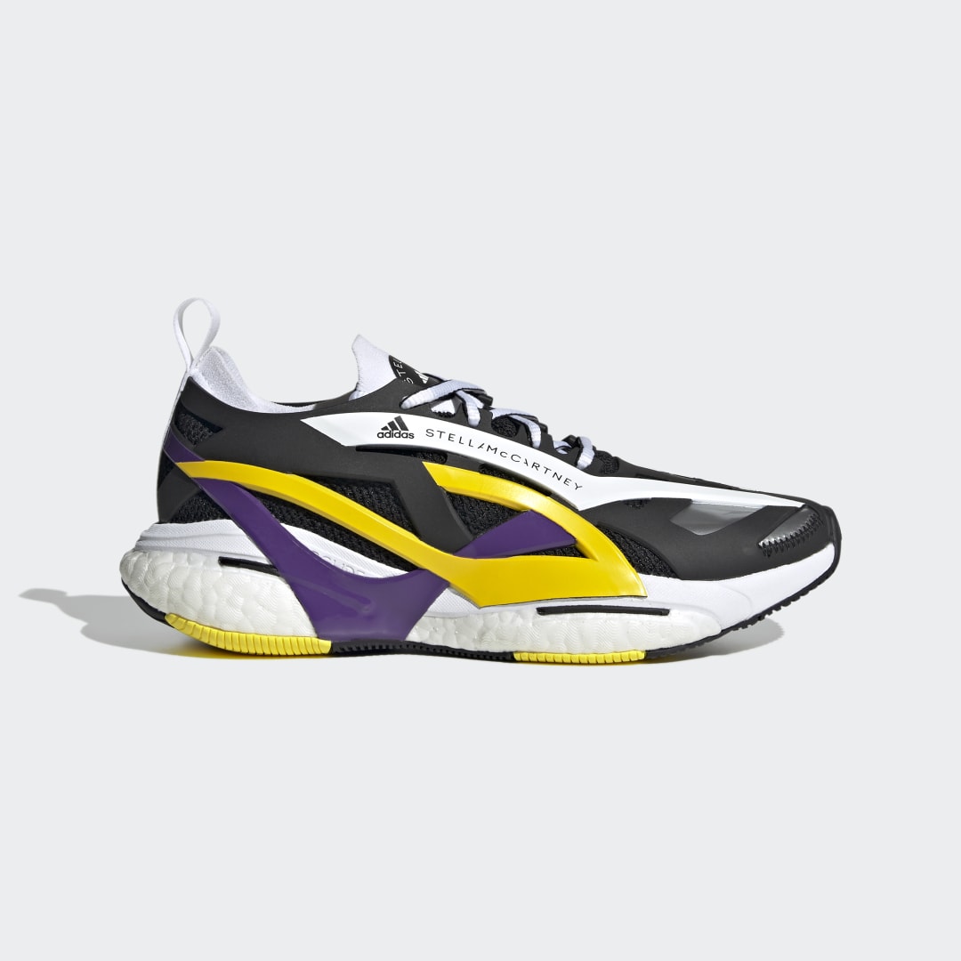 Adidas adidas by Stella McCartney Solarglide Running Core Black / Active Purple / Shock Yellow (GX9858)