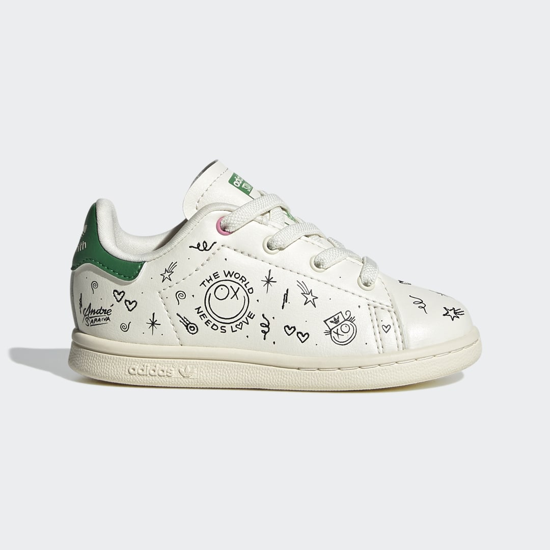 Adidas Stan Smith Cream White / Cream White / Core Black (GY1788)