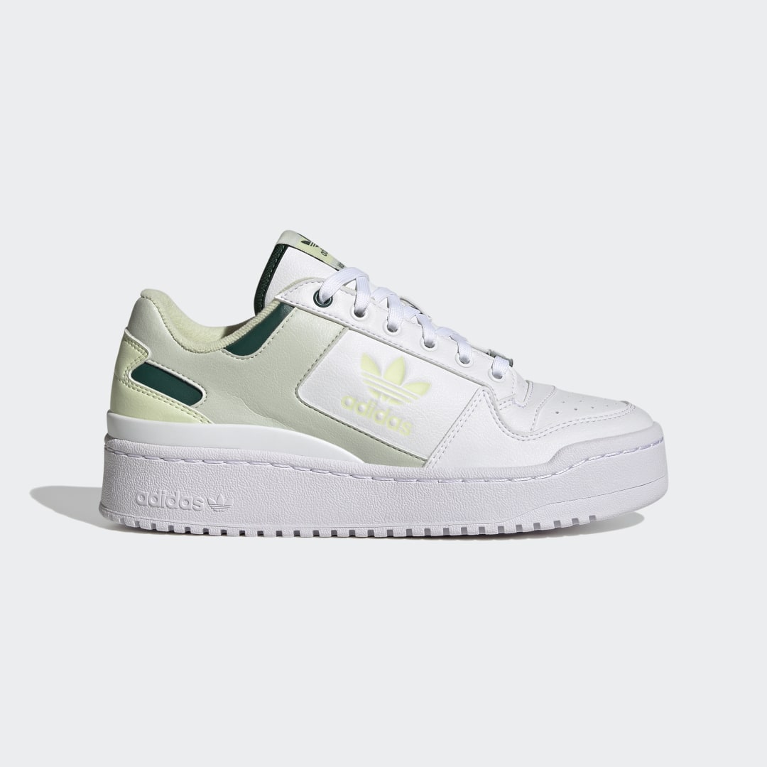 Adidas Forum Low Vegan Cloud White / Linen Green / Almost Lime (GY1894)